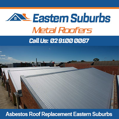 Asbestos roof replacement completed on Eastern Suburbs commercial property