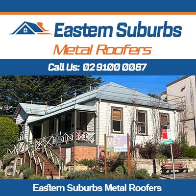 Metal roofing installation on Eastern Suburbs residential home