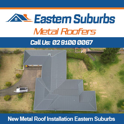 Eastern Suburbs property with new metal roofing system