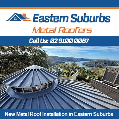 New metal roof completed on Eastern Suburbs house